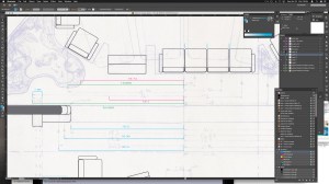 Officer's Lounge blueprint dimension inconsistencies.