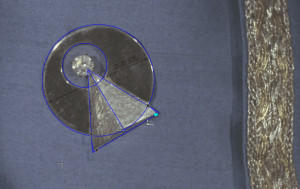 Photo matching the onscreen original IDIC symbol.