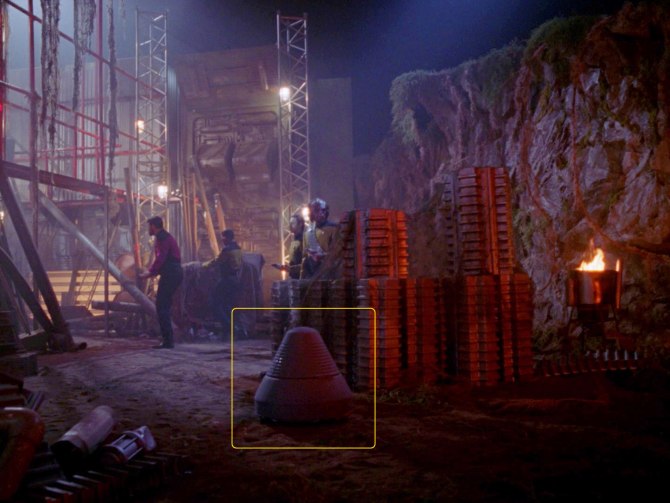 Prop Little Tikes kid’s Apollo Space Capsule Toy Chest used in the ST:TNG episode 