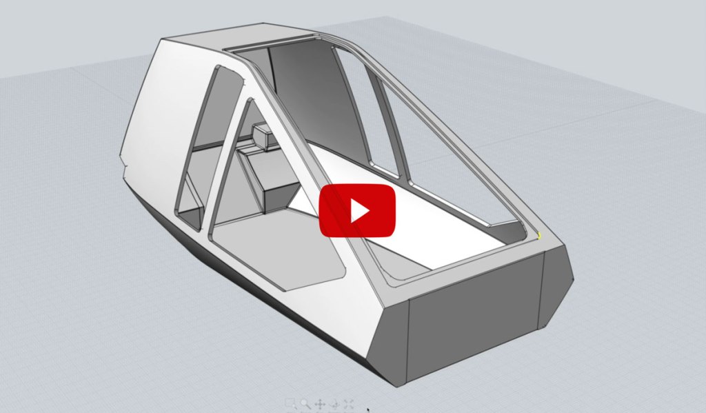 Video of creating the inner shape to hollow out the workbee's outer shell.