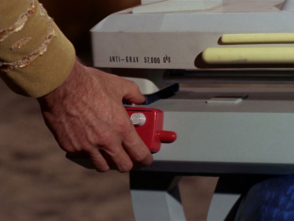Detail of the anti-grav device from the TOS episode "Obsession".