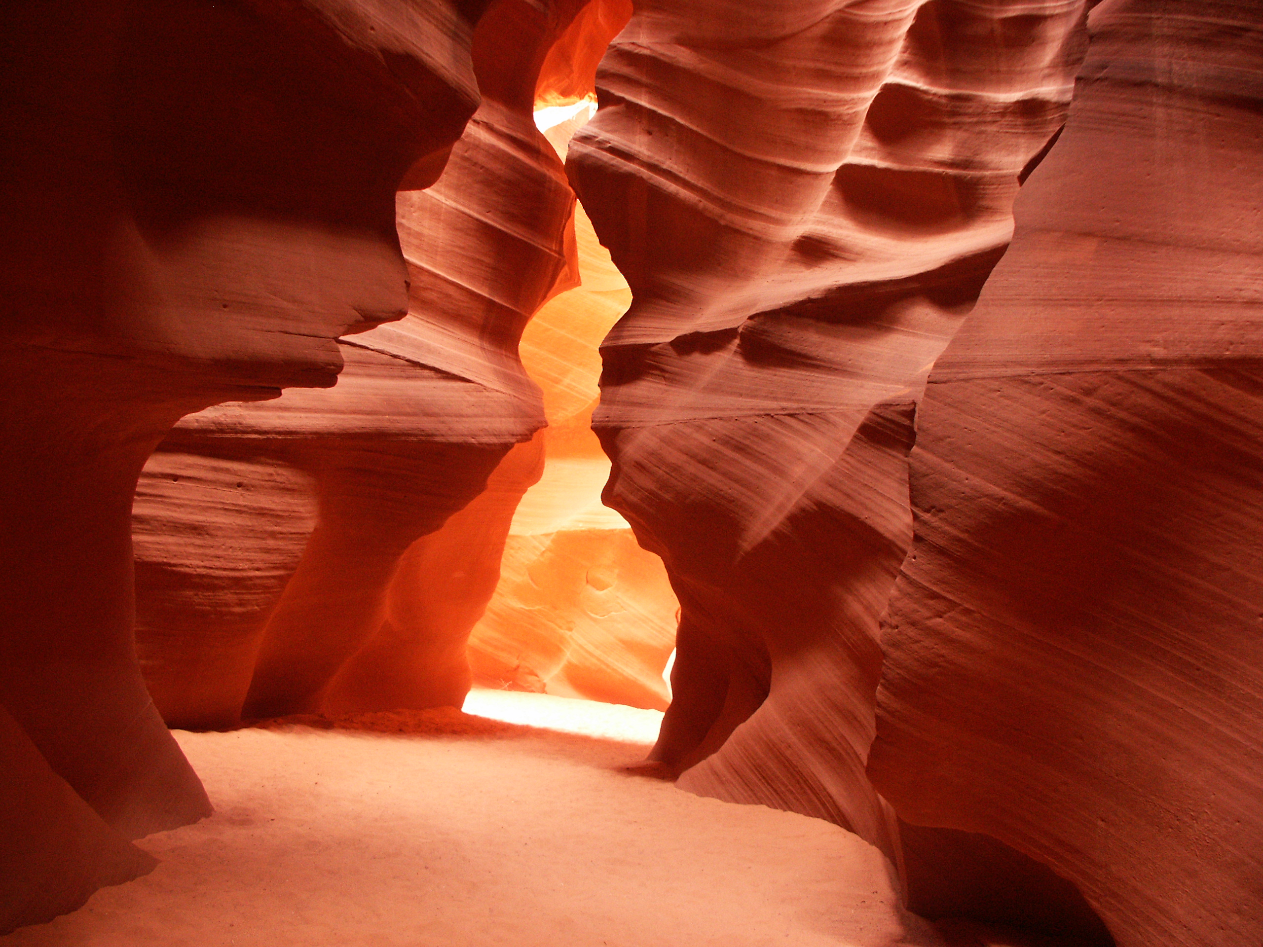 Lower Antelope Canyon, on Navajo land east of Lechee, Arizona. (Image: Wikipedia)