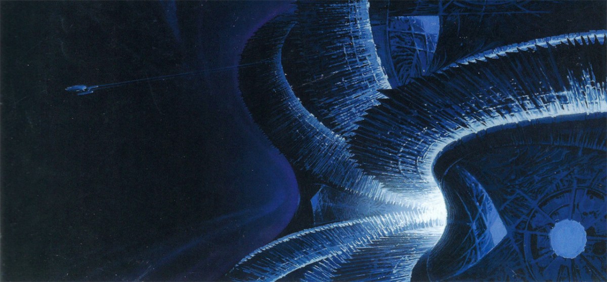 V'ger concept painting by Syd Mead, (Image: Courtesy Forgotten Trek from They Boldly Went)