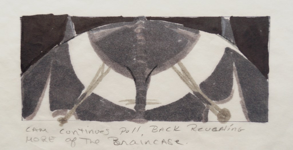 V'ger storyboard panel 04 detail. (Image: Third Wave Design)