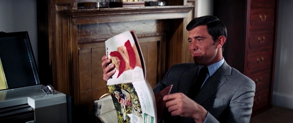 Safe cracking scene from the 1969 James Bond film, On Her Majesty’s Secret Service. (Image: MGM/United Artists)